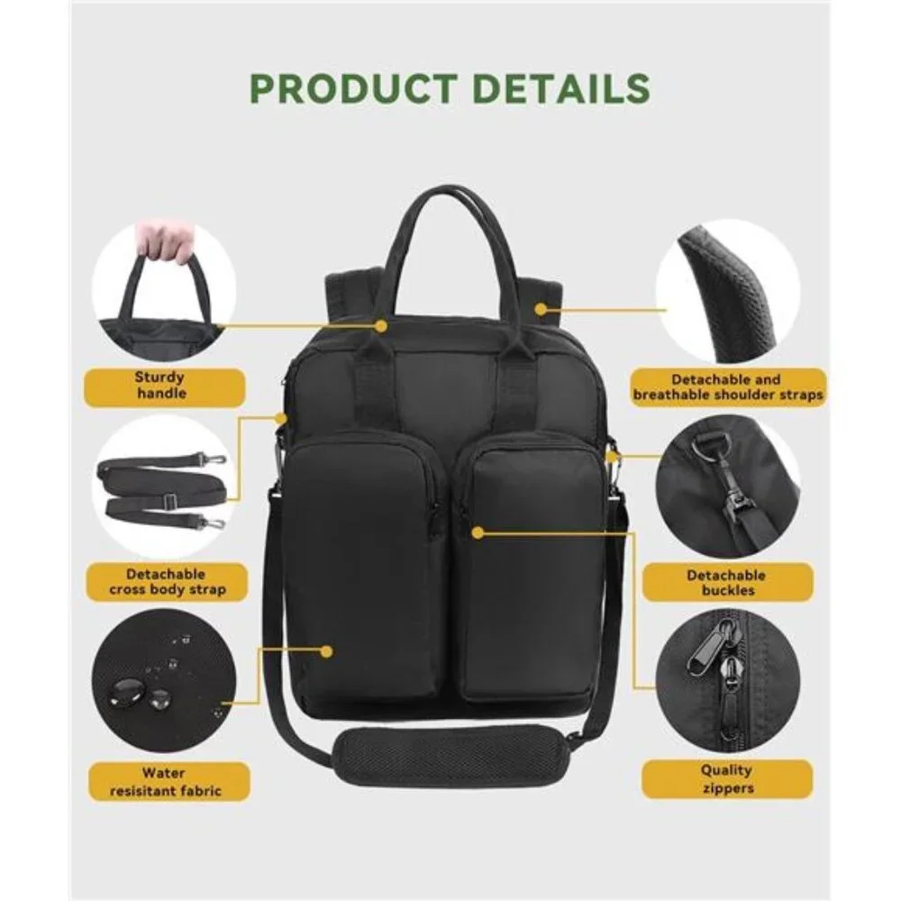 Carry on Backpack for Men Flight Approved 16.5x13x5.9(40L), Frontier Airlines